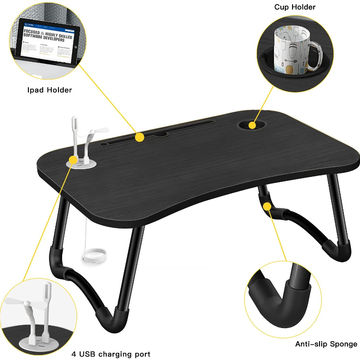 laptop table with charging port