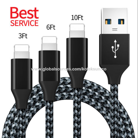 3ft/1m Durable USB-C to Lightning Cable - Lightning Cables