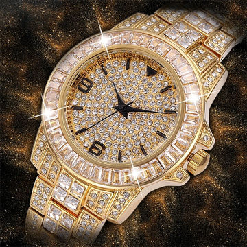 men bling watches