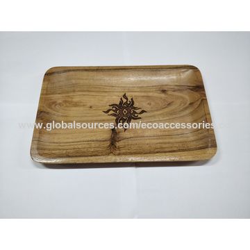Custom Bamboo Wood Rolling Tray