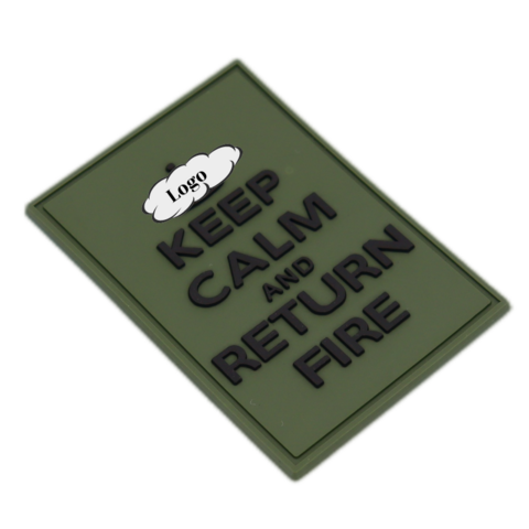 Manufacturer Quality Assurance PVC army Label, silicone patches soft ...