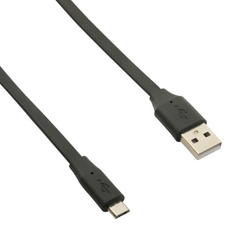 Flat Data Transfer Android Phone Micro USB Cable 
