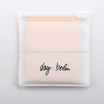 Bolsas de cierre de cremallera mate personalizadas, plástico personalizado  de su logotipo/texto esmerilado bolsas con cremallera, paquete de 50.