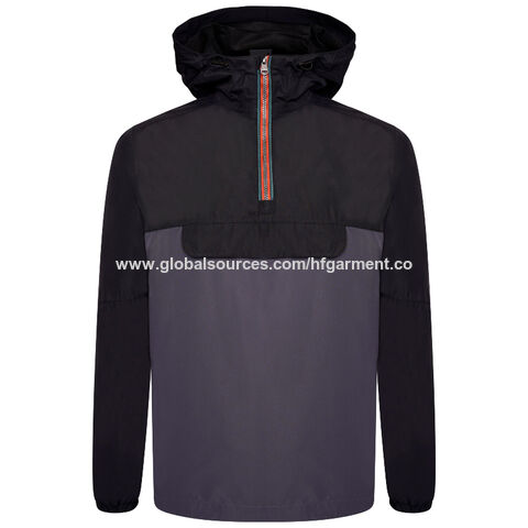 Source Custom men's Lightweight polyester Windbreaker Pullover jacket on  m.