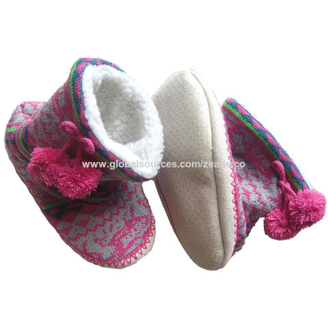 Pantufa Botinha Feminina de Interior Forrada com Lã Sherpa for sale at factory direct price