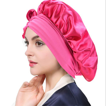 Buy Wholesale China Sleep Cap,custom Long Silk Satin Hair Bonnet Set & Sleep  Cap,hair Cap,hair Bonnet at USD  | Global Sources