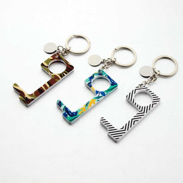 Buy Wholesale China Personalized Hands Free Door Opener Key Chain No Contact 3d Printed Acetate Door Opener Keychain Bottle Opener Keychains At Usd 1 4 Global Sources