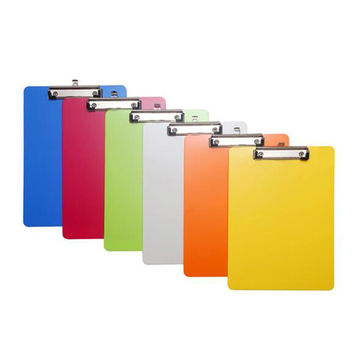 A4 File Folder Clipboard Double Clips Writing Pad Memo Clip Board Paper Folder for Office School Stationary Supplies