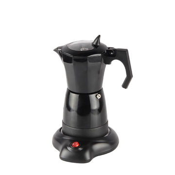 Nouvelle machine à café expresso électrique d'usine 2021, 110V 480W, 6 tasses, cafetière moka électrique pour B2B for sale at factory direct price
