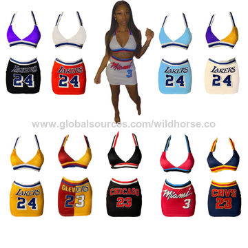 Fake Two Piece Women Basketball Jersey Dress Custom Design