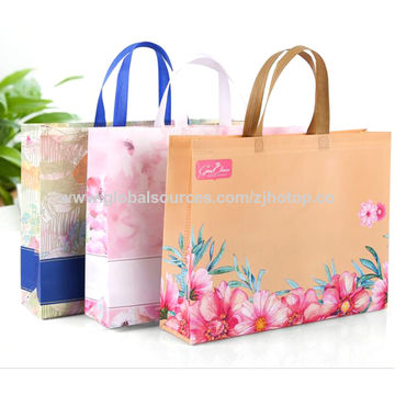 20pcs Cloth Bag for Small Business Logo Customized Tote Bag Clothing Fabric  Pouch Non Woven Bag (
