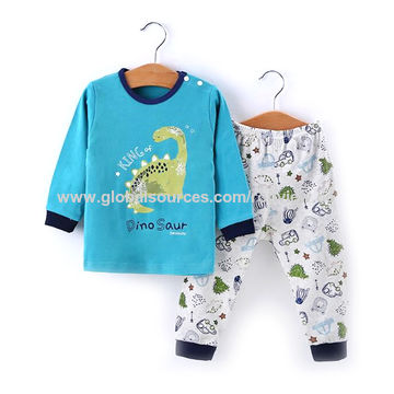 Baby Schlafanzug, Schlafbekleidung für Säuglinge, Kleinkind Schlafanzug, langärmelige T-Shirts und Hosen, verschiedene Farben