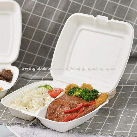 Buy Wholesale China 600ml Greaseproof Microwavable Bagasse