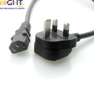 006208 kenable 2m Power Cord US 3 Broches Plug À C13 IEC Secteur Câble 