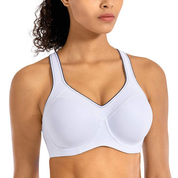 Padded Sports Bras for Women High Impact Support for Yoga Gym Workout Fitness Activewear 