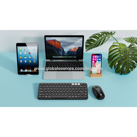 Mini Teclado Inalámbrico Portátil Bluetooth Multidispositivos