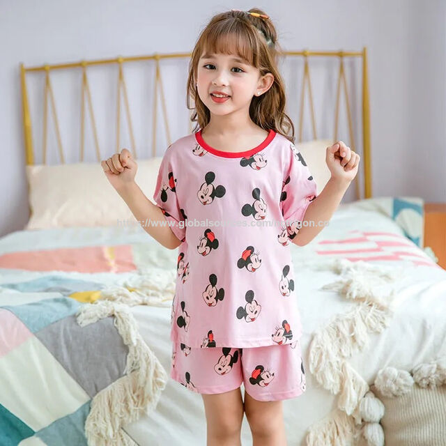 Compre Conjunto De Pijamas Para Niñas, Ropa Infantil, Fabricado En