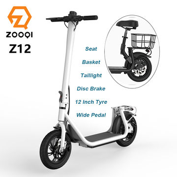 verkoper baan Namaak Buy Wholesale China Super Big Wheel 12 Inch E Scooter Adult Electric Kick  Scooter With Wide Pedal And Backseats & Scooter Electric Mobility E Scooter  at USD 249 | Global Sources