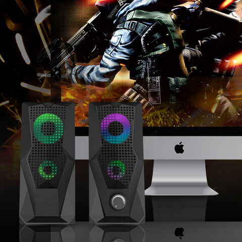 Buy Wholesale China Mini Computer Speaker Usb Wired Speakers 3d Stereo ...