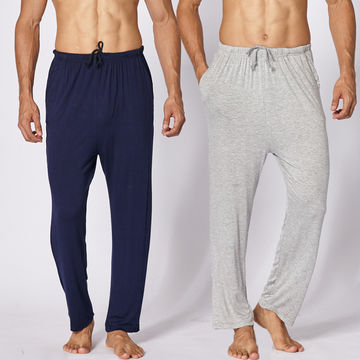Buy Wholesale China Custom Breathable Modal Men Loungewear Pants Long ...