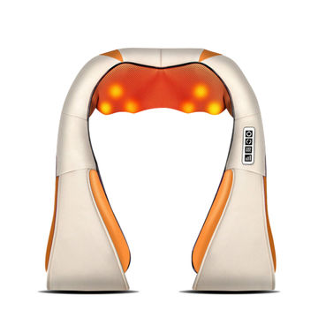Kneading and hammering massage shawl home heating shoulder and neck massage  instrument electric waist and cervical spine massager 