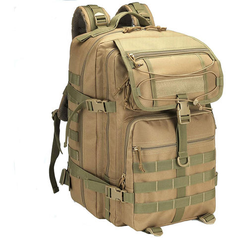 Small 30L Rucksack Pack for Outdoors, Hiking, Camping, Trekking, Bug Out  Bag, Travel, Military & Tactical Army Molle Assault Backpack With US Flag  Patch : : Bags, Wallets and Luggage