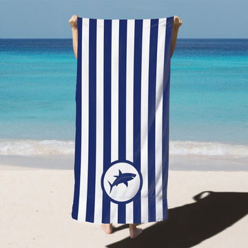 100% COTTON LARGE HOME BEACH BATH TOWEL SOFT ABSORBENT STRIPE TOWELS 90 x  180 cm