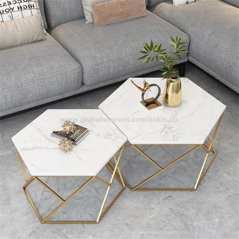 Modern Nest Glass Side Table Living Room Furniture - China Coffee