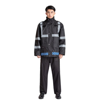 100 Polyester Raincoat fantec Police