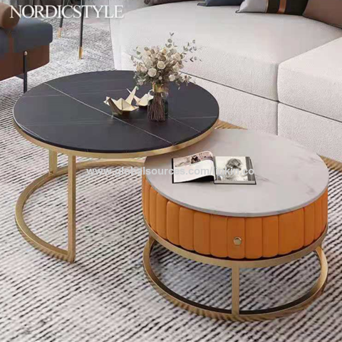 Modern Nest Glass Side Table Living Room Furniture - China Coffee