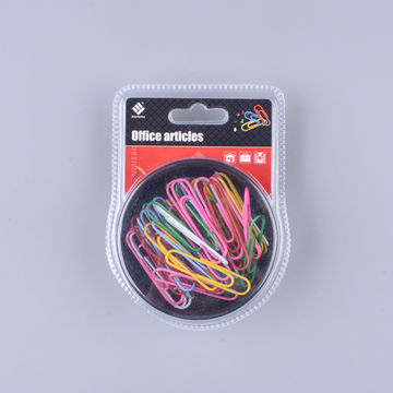 33mm Colorful Office Plastic Paper Clip - China Office Paper Clips