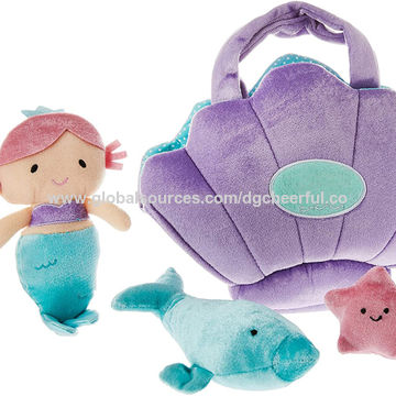 Buy Wholesale China Kid Diy Toy Set Girl Play Toys Stuffed Toy Doll Mermaid  Adventure Stuffed Plush Playset, 10