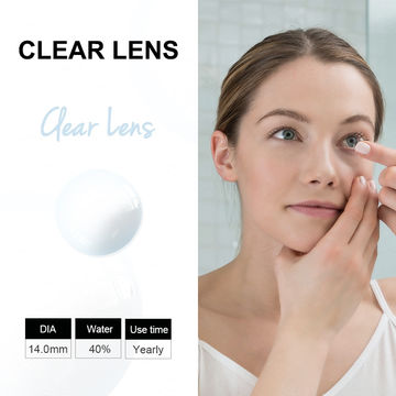 clear prescription contacts