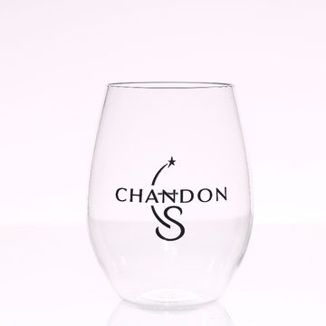 China Charmlite Thickness Colored Champagne Flutes Stemless