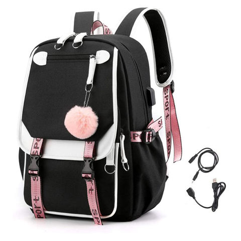 Fashion Girls School Book Bag Student Travel Shoulder University bag  Backpack 