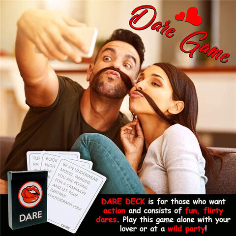 Falar, Flirt, Dare! Jogo divertido e romântico para casais