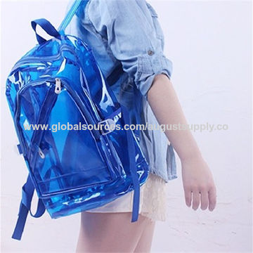 clear kids backpack