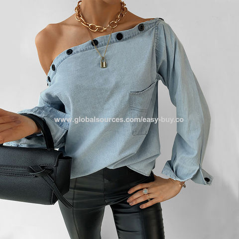 Off the discount shoulder tops wholesale