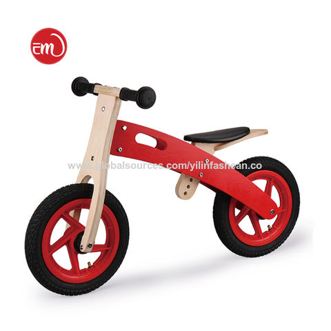 Wooden Balance Bike For Toddlers And Kids Wood Toys Outdoor