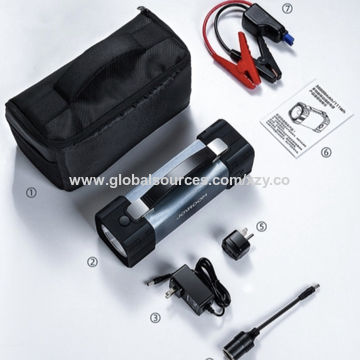 Booster de arranque 12V Corriente de arranque 700A Auto gasolina y