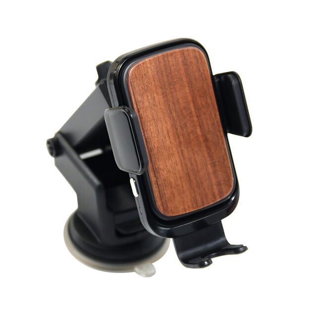 Chargeur sans fil rapide Qi pour voiture avec support automatique pour téléphone for sale at factory direct price