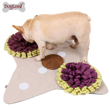 2-In-1 Flower Pad Snuffle Mat Bowl