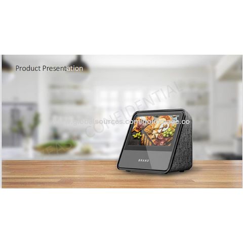 Android system smart wifi wireless Alexa speaker with touch screen for ...