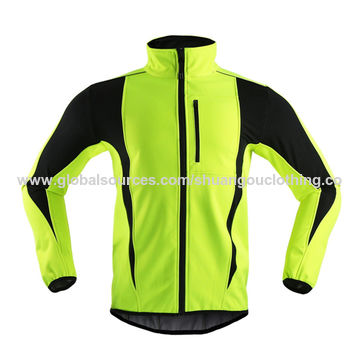 Cycling Waterproof Rain Jacket Lightweight Outdoor Running with reflectives 