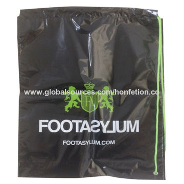 Buy Wholesale China Promotional Shopping Drawstring Plastic Bag, Shoes And  Clothing Plastic Drawstring Bags & Plastic Drawstring Bag at USD 0.22