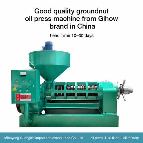 Buy Wholesale China Good Quality Groundnut Oil Press Machine From Gihow ...