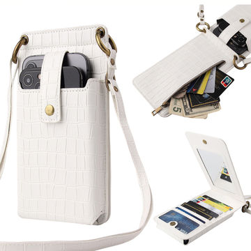 Women's Wallet Shoulder Mini Leather Bags Straps Mobile Phone Big Card  Holders Wallet Handbag Money Pockets Girls Small Bags | Fruugo AE