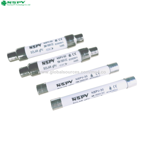 Zylindrische Solar-Sicherung 20A Großhandel Solarenergie System elektronisches Zubehör for sale at factory direct price