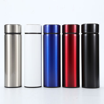 Insulated Water Bottle Tea Infuser Travel Vacuum Flask Stainless Steel Thermos 