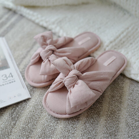 cotton summer slippers